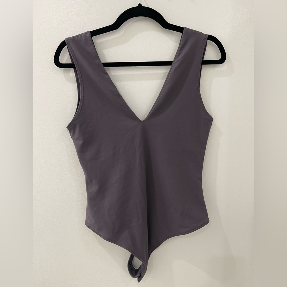 Intimately free people gray bodysuit size M